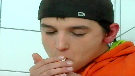 Aris Throbbing Shaft Erupts In a Fertile Flood Of Thick Cream