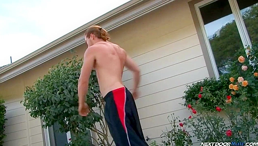 James Jamessons Steamy Outdoor Adventure with His Ripped Neighborhood Buddy - Raw Gay