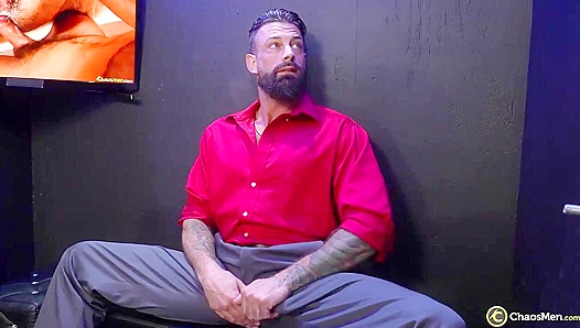 Ravenous For Thick Dicks: Jake Wolfe Go Wild In Crazy Gloryhole Threesome – ChaosMen