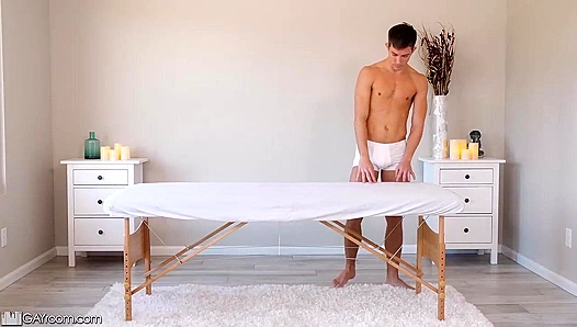 Massaging Isaacs Cheek, Cazdens Hands Soon Dive Deeper for a Fleshly Rendezvous – 18+