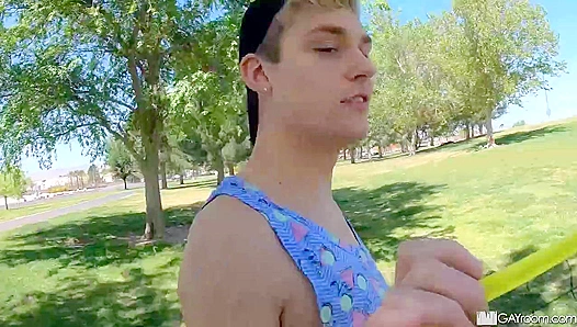Steamy POV Ride: Darron Blu and Jack Bailey Go Deep, Thrusting Hard in 18+ Anal Action