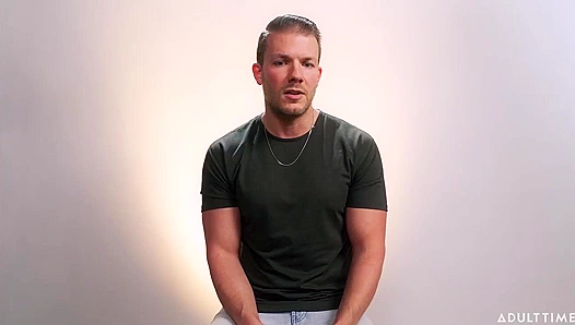 Codey Steeles Blazing Solo Frenzy - Thick Cock Unleashes Huge Load – GayHunk 18+