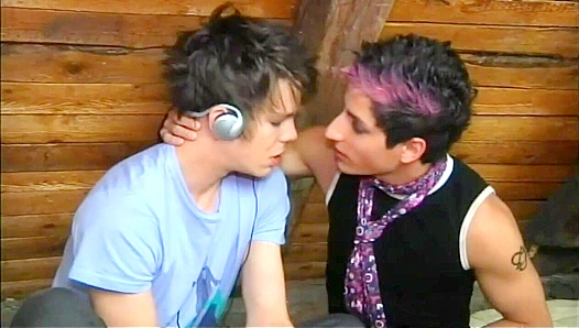 Joshua Black and Daniel Wood Engage in Anal Thirst, Covered in Hot Facial Spunk –
