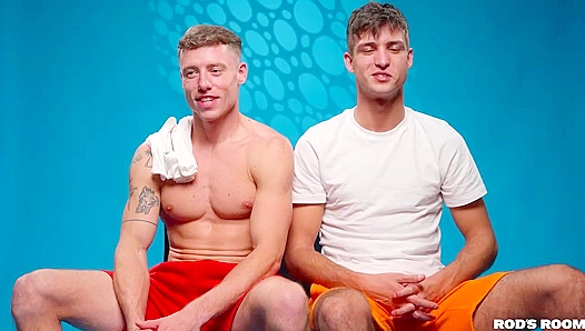 Steamy Threesome Ignites as Finn, Matthews, and Elliot Engulf Each Others Rods in Passion