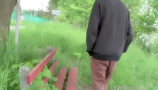 Wild Outdoor Encounters: Cliff Unleashes Raw Gay Desire with EastBoys