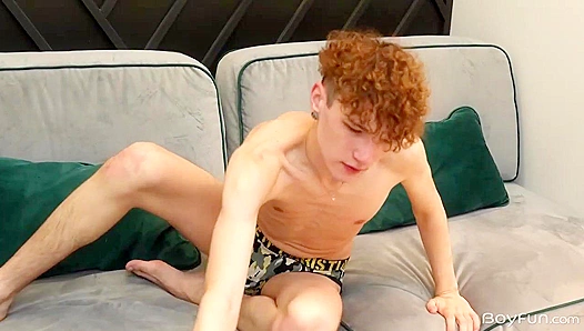 Adams Ecstasy: Sobs of Bliss As He Rides His Fleshlight Wildly – BoyFun