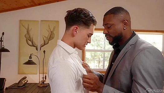 Steamy Interracial Power Play: Bailey Zane Submits to Dominant Black Reign - Falcon