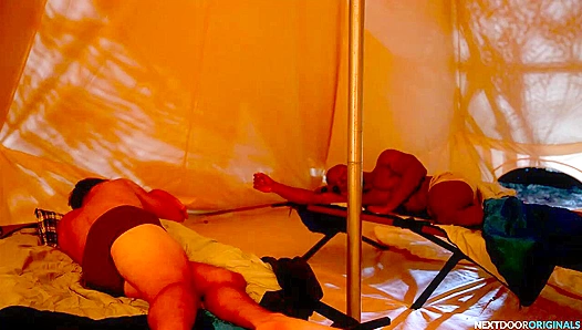 Liam, Marcus Jaydens Sizzling Campfire Threesome Ignites Under Starlit Skies