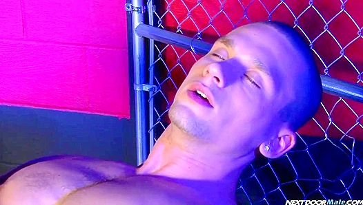 Mirror Reflections of Lust: Anthonys Pleasure Intensifies with Each Thrust of the Massive