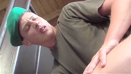 Steamy Threesome Frenzy: Denis Johnnys Muscular Bodies Collide in Lewd GayXXX Session
