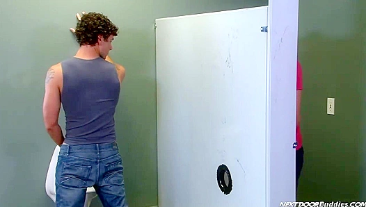 Neighborhood Flirting Ignites: Jeremy Brandon Gets Naughty with a Handsome Stranger in a