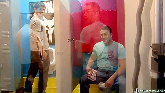 Samuel and Jimmys Sizzling Chemistry Ignites on Camera - Steamy 18+ Gay Action