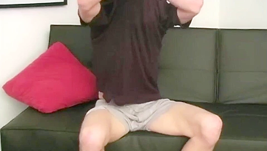 Bulging Beefstick Showdown: Stud Cooker Stevens Unleashes Massive Throbbing Cock in Solo