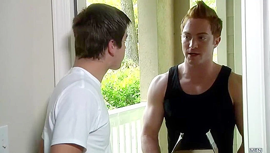 Chaz Stone Squeezes Every Inch as Johnny Rapid Pounds Him Raw - Straight2Gay XXX