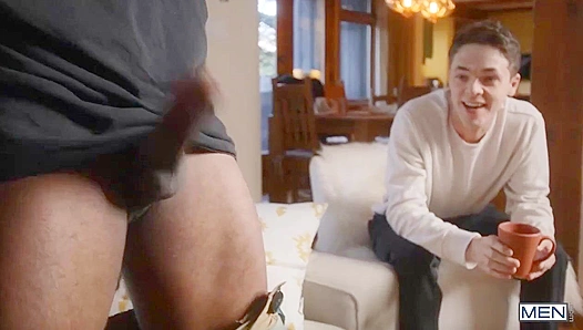 Steamy Threesome Showdown: Troye Dominates Jake Braxtons Hung Cocks – 18+