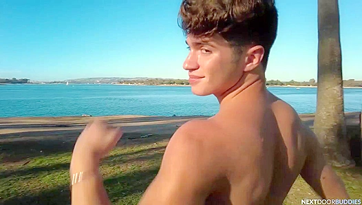 Andrew Miller Benji Harts Hot Neighbor Affair Under the Summer Sun – TinyGays 18+