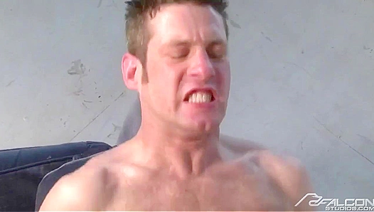 Brock Armstrong Overwhelmed by Dean Tuckers Forceful Pounding - Intense Gay Passion