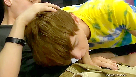 Elijah and Maxs Crazy Cream Pie Adventure - LollipopTwinks 18+