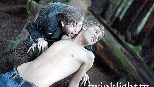 Jayden Ellis Kain Lannings Wild Woodland Threesome - Hung Twinks Go at It Hard in Nature