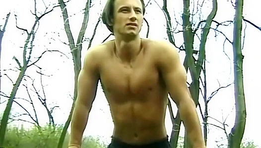 Muscled Men Unleash Raw Passions: Attila Co. Thrust Wildly Al Fresco – GayPornXL 18+