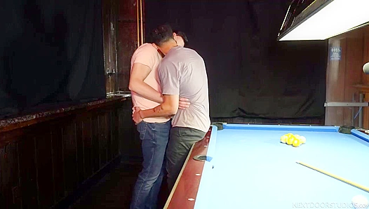 Damien, Matt Luca Sizzle in Sultry Poolside Threesome Action – TinyGays 18+