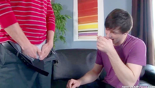 Lucas Knight Surrenders Completely: Deep, Powerful Thrusts Ignite Intense Orgasmic