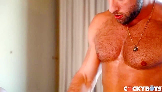 Raw Rampage of Powerful Desire: King Leo Grand Unleashes His Hung Stallion Within –