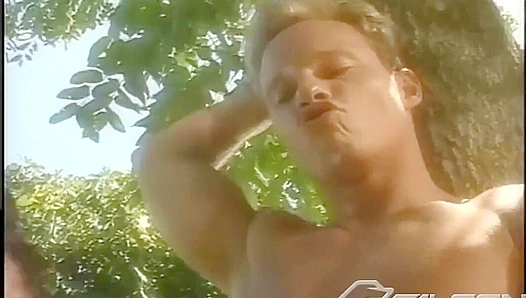 Jim Bentley, Brant James Sean Dickson Let Loose in Sizzling Outdoor Mnage Trois – 18+