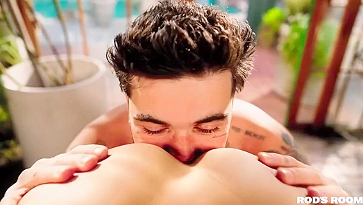 Steamy Backdoor Threeway: Chris Lukes Intense Anal Rendezvous with Truong