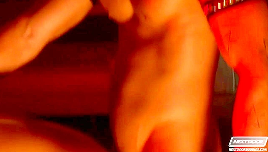 Steamy Alley Hookup: Johnny Torques Hot Sweat Session with Johnny James – 18+