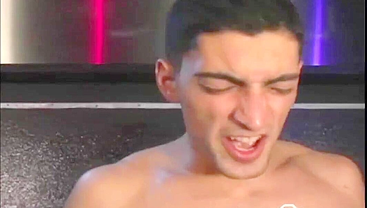 Steamy Threesome Frenzy: Handsome Hunk Cort Albert Gets Wild with Muscular Studs –
