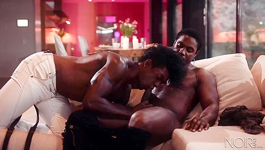 Midnight Seduction: DeAngelo Jordans Sultry Noir Flirtation Unleashed – GayPornHeat 18+