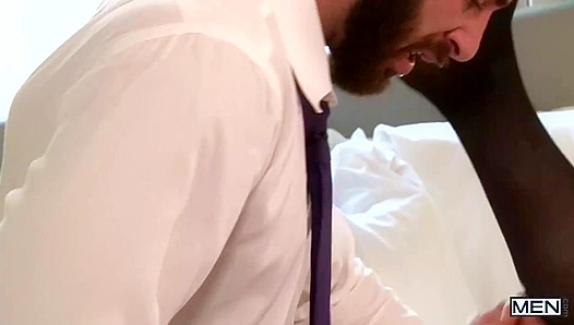 Scorching Workplace Encounter: Jarek Jay Austins Steamy Office Hookup with a Hung