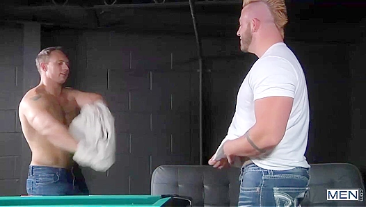 John Magnum Unleashes Depth on Aarons Raw Hole — Merciless Gay Butt Pounder Leaves