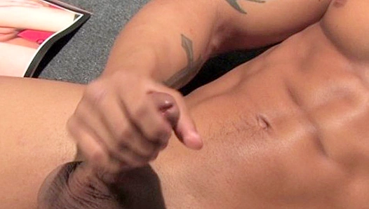 Dominic Matthews Searing Solo: Hands-On Heat as He Works His Rock-Hard Cock – CockyBoys