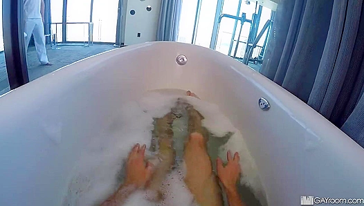 Robbie Carusos Ripe Ass Devoured by Michael Bostons Hungry Cock in Cozy Loft POV Fuck