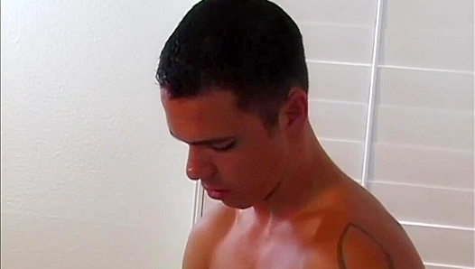 Tylers Insatiable Pleasure: Rough Solo Ride as He Takes His Hung Cock for a Spin on Cam