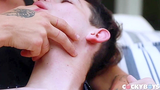 Eli Bennett Craves Tayte Hansons Thick Cock Outdoors – CockyBoys 18+