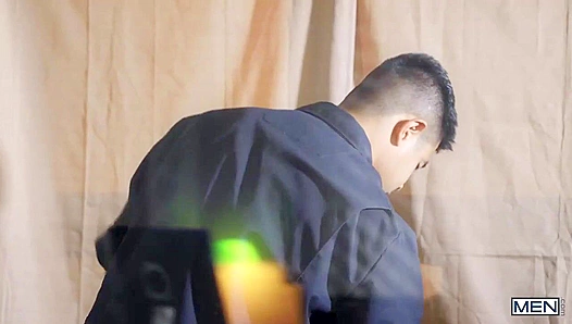 LA Cop Adrian Hart Goes Deep: Hung Partner Nick Takes Him for a Rough Ride – 18+