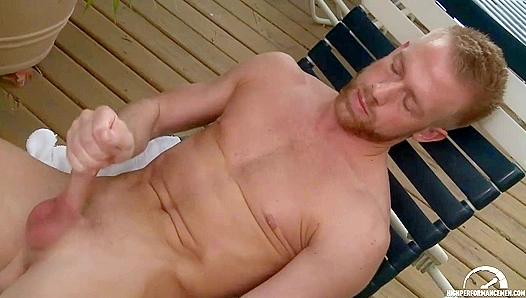 Christopher Daniels Throat Takes a Hard Ride, Expertly Milking His Massive Member – High