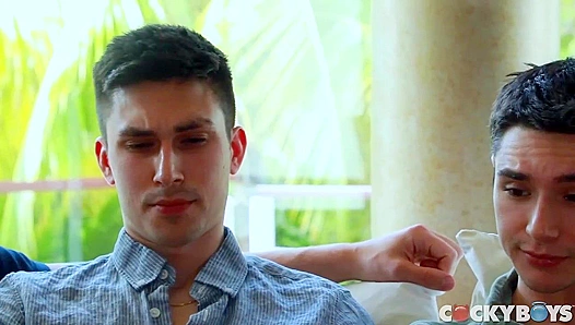 Dallas Preston Daniel Evans Goes Hard, No Limits - Pure Fire as He Takes CockyBoys to the