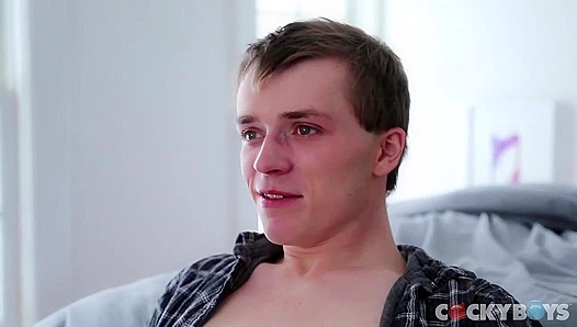 Skyler Chases Overwhelming Orgasm Floods Fleshlight With Thick Spunk - CockyBoys