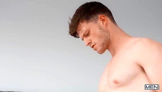 Bens DP Fantasies Come True: Benjamin Friends Pound His Tight Ass –