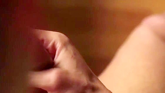 Rainy Afternoon Solo Fun: Handsome Max Carter Teases Plays with His Thick Cock on a