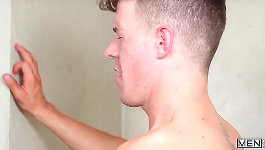 Will Braun Submits to JJ Knights Massive Cock in Raw Bottoming Scene