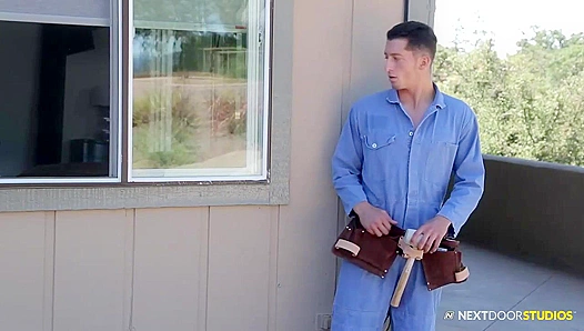 Steamy Repair Job: Colton Seduced by Handyman Drakes Late-Night Fix-It Session