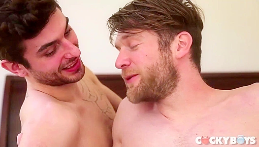 Colby Keller Dillon Rossi Engage in Fiery Anal Battle - CockyBoys 18+