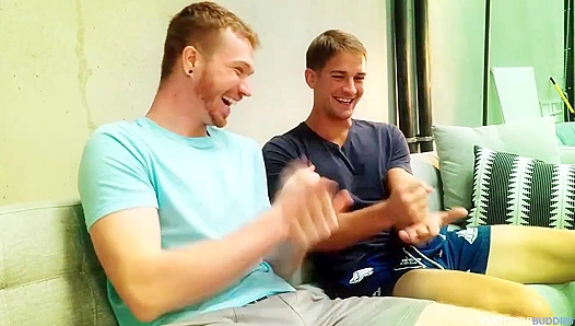 Hot Neighborhood Fling: Dacotah Red Enjoys Steamy Threesome with Brandon Anderson and His