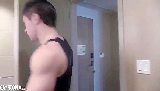 Zach Rodes Teases with Thick Dicks and Seductive Soles Before Solo Masturbation – GayXXX