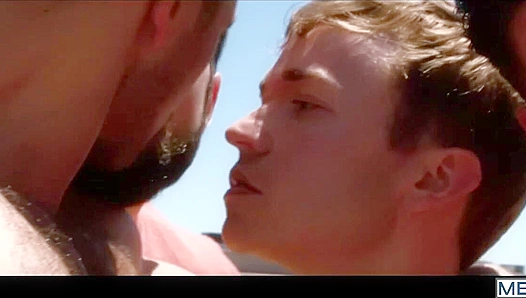 Sweaty Raunchy Threesome: Darius and Paddy Engage in Wild Raw Fuck Sessions – GayOrgyX 18+
